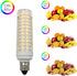 Lxcom Lighting E11 LED Corn Bulb 15W Dimmable Ceramic LED Light Bulbs 120W Equivalent 136 LEDs 2835 SMD 1500LM Warm White 3000K T3/T4 JDE11 E11 Mi...