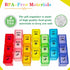 Pill Organiser, Large Tablet Organiser, Weekly Pill Box 7 Day 3 Times a Day, Medication Organizer, Medicine Storage Box with Dust-Proof Container ...