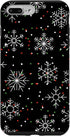 iPhone 7 Plus/8 Plus Black Christmas Phone Case Winter Lover Snowflake Case...