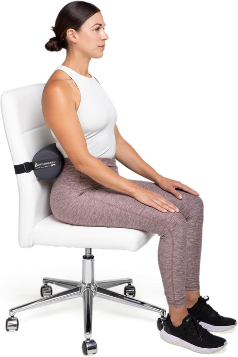 OPTP The Original McKenzie Lumbar Roll – USA-Made Low Back Lumbar Support for Office Chair & Car Seat Back Support Cushion. The Preferred Lumbar P...
