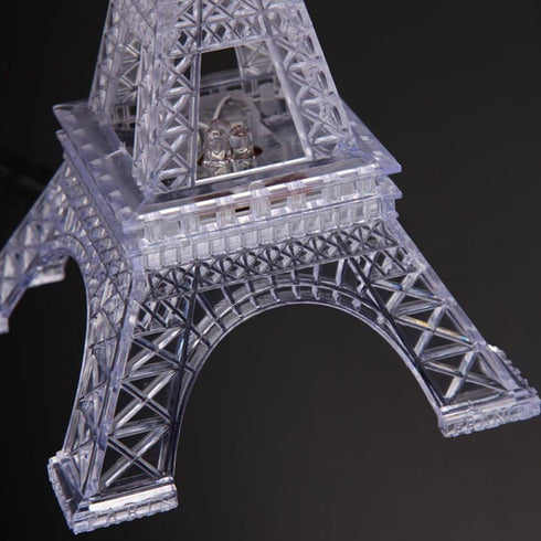 Colorful Eiffel Tower Lighting Desk Bedroom Decoration LED Lamp (7.6 Inch)...