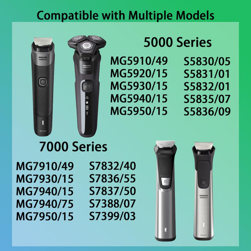 USB Charging Cable for Philips Norelco Trimmer - Power Cord Replacement Compatible with MG5910/49, MG7910/49, MG9510/60, MG9520/50, QP2724/90, QP2...