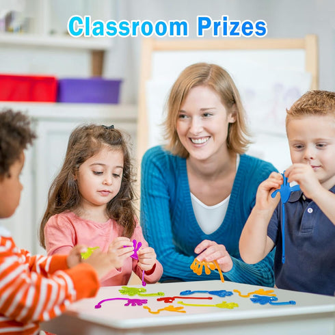 48PCS Sticky Hands Bulk Party Favors for Kids 4-8 8-12 Stretchy Sticky Hand Fidget Toys Goodie Bag Stuffers Treasure Box Toys for Classroom Prizes...