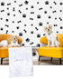 76 Pieces Dog Paw Decal Paw Print Sticker Dog Room Decor for Walls Pup Removable Vinyl Wall Sticker Decoration Animal Footprint for Nursery Bedroo...
