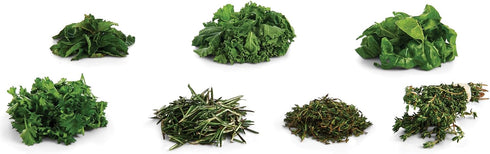 HIC Kitchen Herb Prepper Stripper Mezzaluna Chopper, BPA Free...