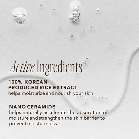 The Face Shop Rice Ceramide Moisturizing Toner - Rice Extract Rice Toner for Face - Strengthens Skin Barrier - Hydrating Targets Dryness - Lightwe...