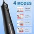Water Dental Flosser Cordless for Teeth Cleaning Professional - 4 Modes Oral Irrigator 300ML Rechargeable Portable IPX7 Waterproof Powerful Batter...