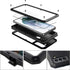 Marrkey for Galaxy S21 Case,Full Body Protective Cover Heavy Duty Shockproof Tough Armour Aluminum Alloy Metal Case with Silicone Built-in Screen ...