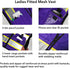 Vest for Women with Pockets, Mesh Reflective Vest High Visibility, ANSI Class 2 Made with 3M Reflective Tape, Purple XL...