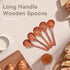 5Pcs Soup Spoons, Wood Soup Spoons Wooden Spoons for Eating Asian Soup Spoon Japanese Style Ramen Noodle Soup Spoons Soup Ladle(Brown)...