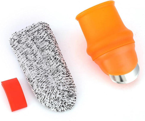 Mxzzand Practical Garden Thumb Cutter Orange Thumb Picker Finger Cutter for Garden(#1)...