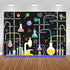Chemical Science Birthday Party Backdrop 7x5ft Chemical Experiments Science Party Decorations Background for Kids Chemistry Lab Mad Scientist Equi...