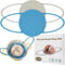 Silicone Sling Bread Dutch Oven: Mutilife Non-Stick & Easy Clean Reusable Baking Mat (Beige & Blue)...
