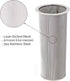Cold Brew Coffee Filter for 1 Gallon Mason Jars, Made with Stainless Steel, Fine Mesh Filter for Large Batch Cold Brewing, 1 Gallon Mason Jar Filt...