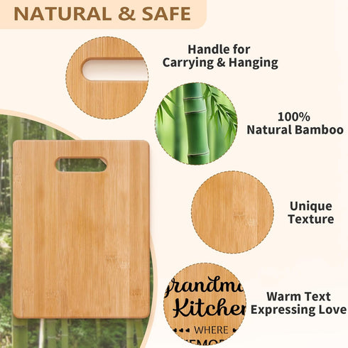 Grandma Gifts, Grandma Birthday Gifts - Unique Cutting Board - Best Gifts for Grandma from Grandchildren - Thoughtful Mothers Day Christmas Gifts ...