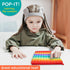 100 Pop It Fidget Toy Rainbow Hundreds Chart for Kids -Counting Toys - Popits for Kids - Count to 100 Numbers - 1st Grade Classroom Must Haves- Bu...