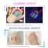 Glow in The Black Light Face Paint Crayons Kit, UV Black Light Makeup Neon Face and Body Paint Sticks Markers for Mardi Gras Halloween Masquerades...
