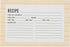C.R. Gibson Bloom Double Sided Recipe Card Set, 4" W x 6" L, Yellow...