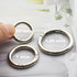 10 pcs 1.25 inch(32mm) Small Round Carabiners Clips Metal Trigger Spring O Rings Snap Hooks DIY Charms Accessory for Keychains Bags Purses Crafts ...