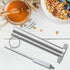 Maple Syrup Hydrometer Test Cup kit, Measures Sugar Content in The Syrup, Stainless Steel Maple Syrup Equipment, Design for Maple Syrup Supplies, ...