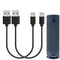 Geekria USB Speakers Short Charger Cable Compatible with Sony ULT Field 5/Field 3, SRS-XB100/XB43/XB33/XB23/XB13, LSPX-S3, USB Replacement Power C...