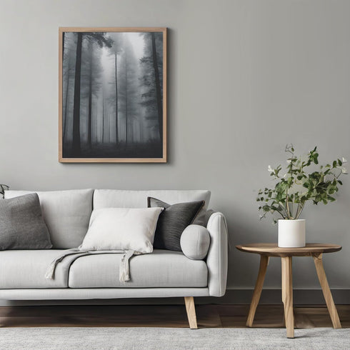 Posterizer 1 pcs- trees and jungle-nature scene style 11-Landscape & Nature Art-Floral Botanical Art- Decor for Home & Office- unframed wall art...