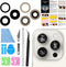 ASDAWN Back Rear Camera Lens Glass Replacement for iPhone 15 Pro 6.1 Inches with Pre-Installed Adhesive, ASDAWN Back Camera Lens Glass kit with In...