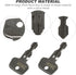 2808 X-Cargo Luggage Roof Replacement Keys,Replacement Keys for X-Cargo roof Racks,X-Cargo Roof Rack Key Karrite Ski Bike xcargo Carrier Skyline S...