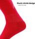 Luwint Kids Soccer Socks, Children Knee High Sport Socks, Red...