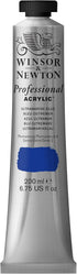 Winsor & Newton Professional Acrylic Paint, 200ml (6.75-oz) Tube, Ultramarine Blue...