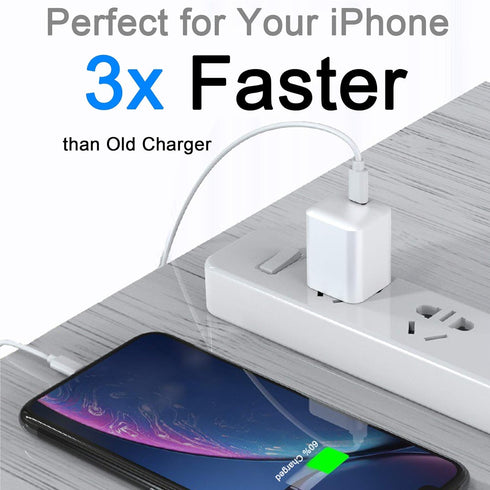 TONIWA 20W PD Fast Charger, 1 Pack USB C Wall Charger Compact Type C Power Adapter Compatible with iPhone 12 Mini Pro Max, iPhone 11/11 Pro Max, i...