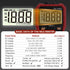 Digital Multimeter Tester, TRMS 4000 Counts Volt Meter Auto-Ranging Fast Tester, Measures Voltage Current Resistance Diodes Continuity Capacitance...