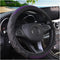 15 Inch Carbon Fiber Car Steering Wheel Cover, Breathable Anti-Slip Automotive Steering Wheel Covers, Car Interior Accessories for Men and Women, ...