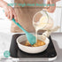 13.3" Solid Cooking Spoon: U-Taste 600ºF Heat Resistant Kitchen Mixing Spoon, Food Grade Nonstick Long and Large Rubber Soup Utensil for Serving, ...