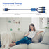 Multi 3 in 1 USB Long Charger Cable, 3M/10Ft 6A PD Fast Braided Charging Cord, Universal Multiple Ports Long Charging Cable with USB C/Micro USB/L...