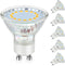 GU10 LED Light Bulb, 50 Watt Halogen Equivalent, Warm White 2700K 450LM Non-Dimmable 4W LED Replacement Recessed Track Lighting, 5-Pack...