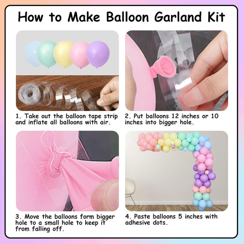 Art Birthday Party Decorations Girl - Pastel Art Balloon Garland Arch Kit with Macaron Art Paint Happy Birthday Backdrop, Art Painting Artist Draw...