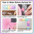 Art Birthday Party Decorations Girl - Pastel Art Balloon Garland Arch Kit with Macaron Art Paint Happy Birthday Backdrop, Art Painting Artist Draw...