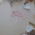 Happy Birthday Cake Topper, Birthday Party Decorations, Mirror Rose Gold Acrylic...