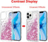 Compatible with iPhone 12 Case and iPhone 12 Pro Case,Bling Flowing Liquid Floating Sparkle Colorful Glitter Waterfall TPU Protective Phone Case 6...