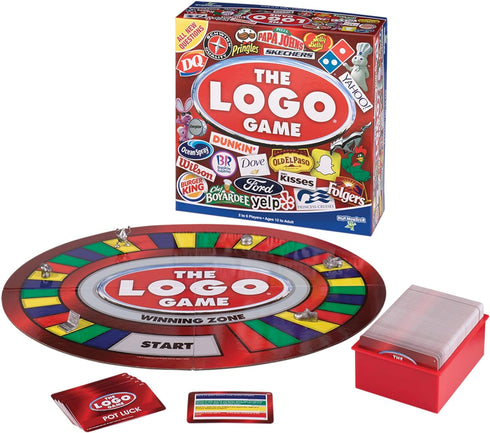 The Logo Game - The Game of Things You Know and Love! - Fun Party Game - Ages 12+ - 2-6 Players...