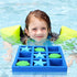Floating Tic Tac Toe Game with Foam Seashell and Starfish Foam Tic Tac Toe Game Pool Games for The Entire Family Summer Swimming Pool Backyard Par...