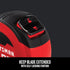 CRAFTSMAN 25-Ft Tape Measure with Fraction Markings, Retractable, Self-Locking Blade (CMHT37225)...