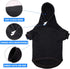 Dog Hoodie Sweater for Dogs Pet Clothes Black Buffalo Plaid Warm and Soft Breathable Cozy(XS)...