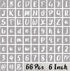 BAMIDELE 6 Inch Letter Stencils and Numbers, 66 Pcs Reusable Plastic Alphabet Symbol Interlocking Drawing Template Kit for Painting on Wood, Wall,...