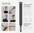 Precision Screwdriver Kit, 47 in 1 Repair Tool Set, Magnetic Driver Bits & Extension Rod & Mat, Storage Box, Holiday Gift...