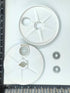 Nimiah Replacement WHEEL DUST COVER 127-6840 fit Toro 105-1838 108-3794 110-1789 110-1792 127-6840(2 pcs)...