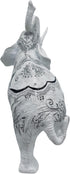 George S. Chen Imports Thai Collectible Statue Figurine Decoration (Trunk up-Thai Elephant, 88246white)...