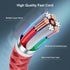 Essri for Phone Charger Cord 1FT 2Pack, USB to Lighting Cable 1 Feet, Nylon Braided Long Charging Cable 1 Foot Compatible with iPhone 14/13/12/11/...