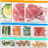 10 Pack Reusable Ziplock Bags Silicone Bags, 3 Large Food Storage Bags Gallon Freezer Bags 4 Reusable Sandwich Bags Zip Lock 3 Snack Bags, Lunch H...